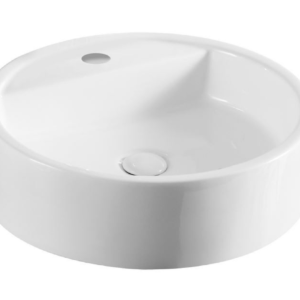LAVABO DA APPOGGIO MONOFORO 49 X 49 CM IN CERAMICA