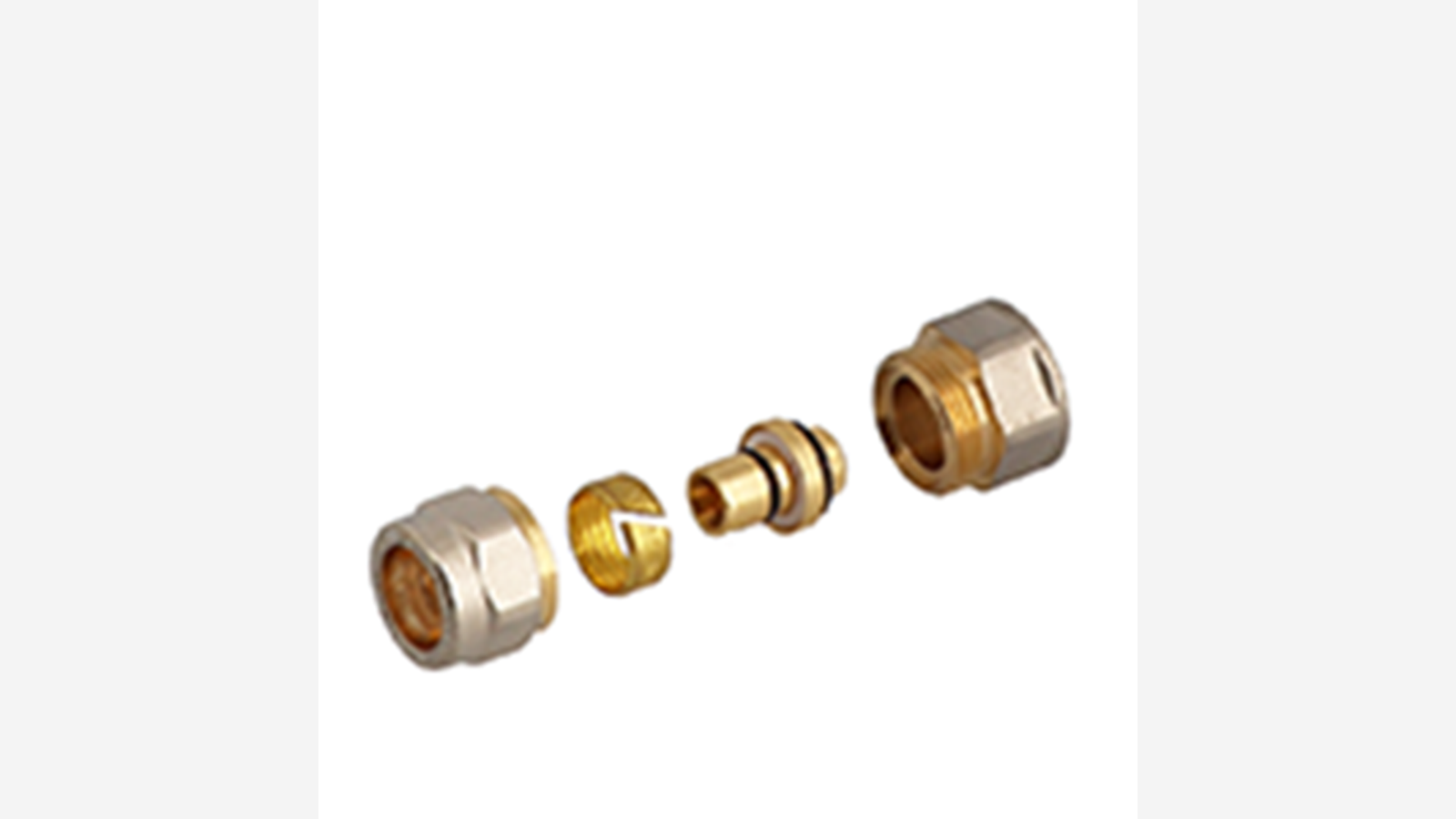 RACCORDO DIRITTO FEMMINA A STRINGERE ANIMA MOBILE SERIE 700 APE PER TUBO MULTISTRATO ACQUA