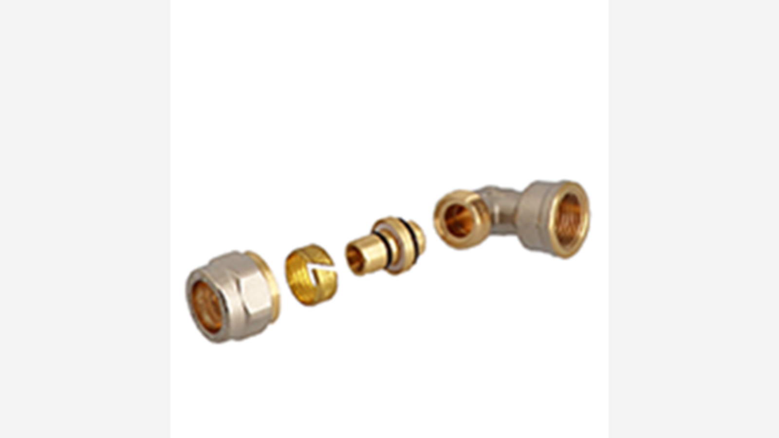 ANGOLO FEMMINA A STRINGERE ANIMA MOBILE SERIE 700 APE PER TUBO MULTISTRATO ACQUA