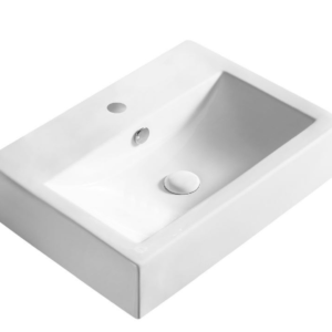 LAVABO DA APPOGGIO MONOFORO 54 X 40,5 CM IN CERAMICA