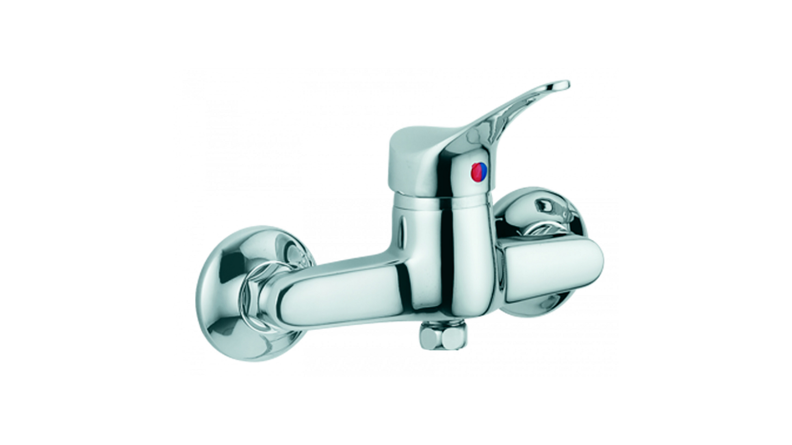 Miscelatore Doccia Esterno GoPlast Serie Sei Cromato