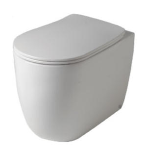 VASO PAVIMENTO FILO MURO NORIM CM 55 KERASAN SERIE NOLITA BIANCO LUCIDO