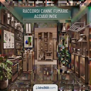 Raccordi Canne fumarie Acciaio Inox