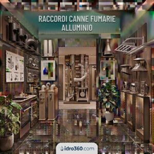 Raccordi Canne fumarie Alluminio
