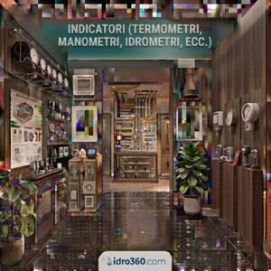Indicatori (Termometri, Manometri, Idrometri, ecc.)