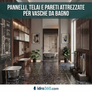 Pannelli, Telai e Pareti attrezzate per Vasche da Bagno