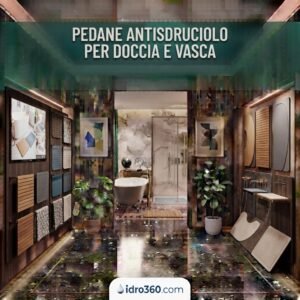 Pedane Antisdruciolo per Doccia e Vasca
