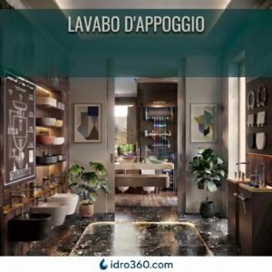 Lavabo d'appoggio