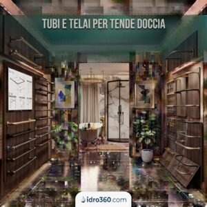 Tubi e Telai per Tende Doccia