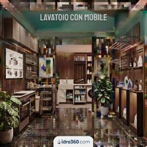 Lavatoio con mobile